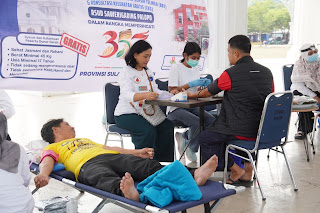 Baksos HUT Sulsel, RSUD Sawerigading Layani 40 Peserta THT