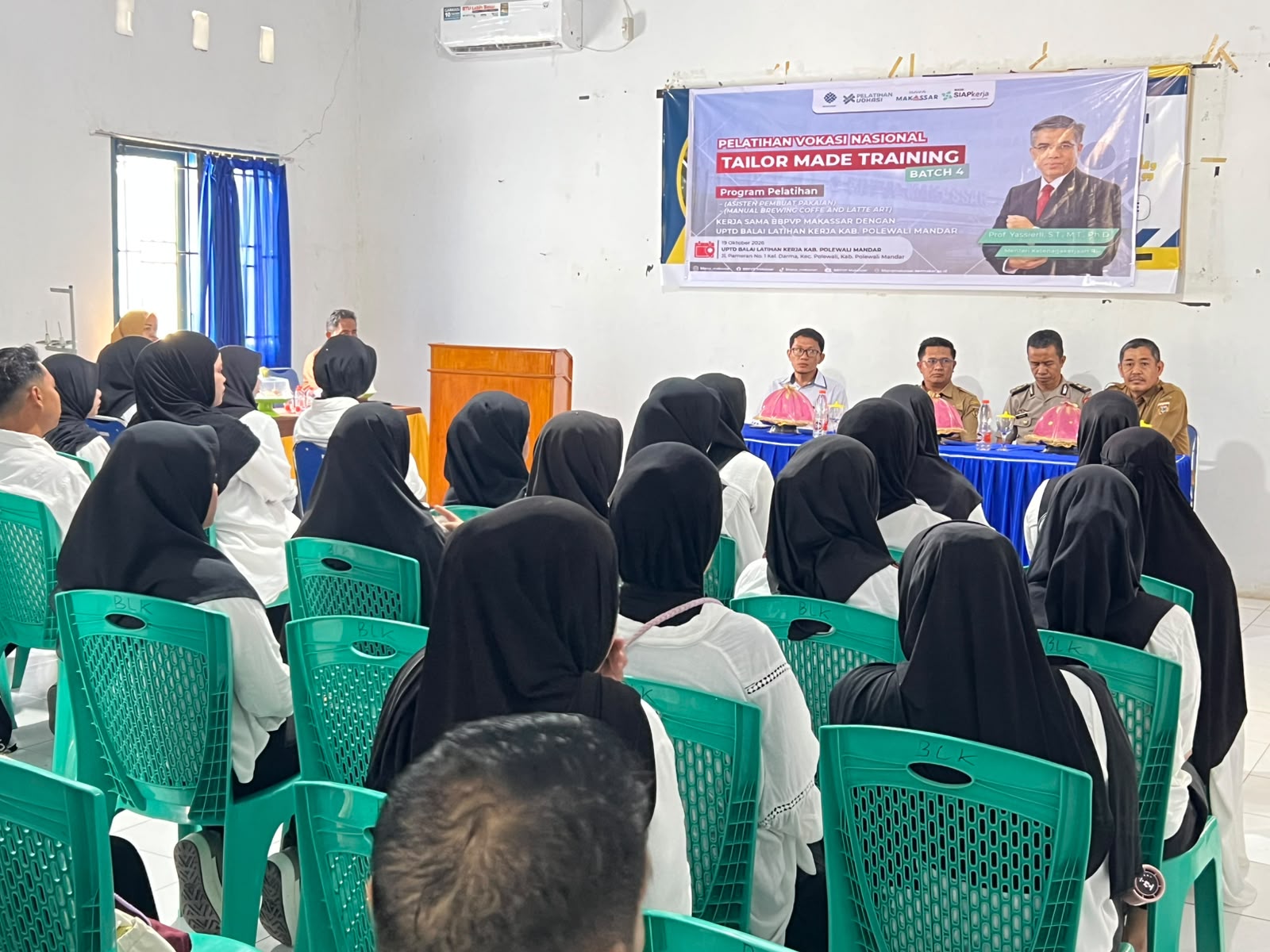 Polres Polman Hadiri Pembukaan Pelatihan Vokasi Nasional, Siapkan Masyarakat Terampil dan Mandiri