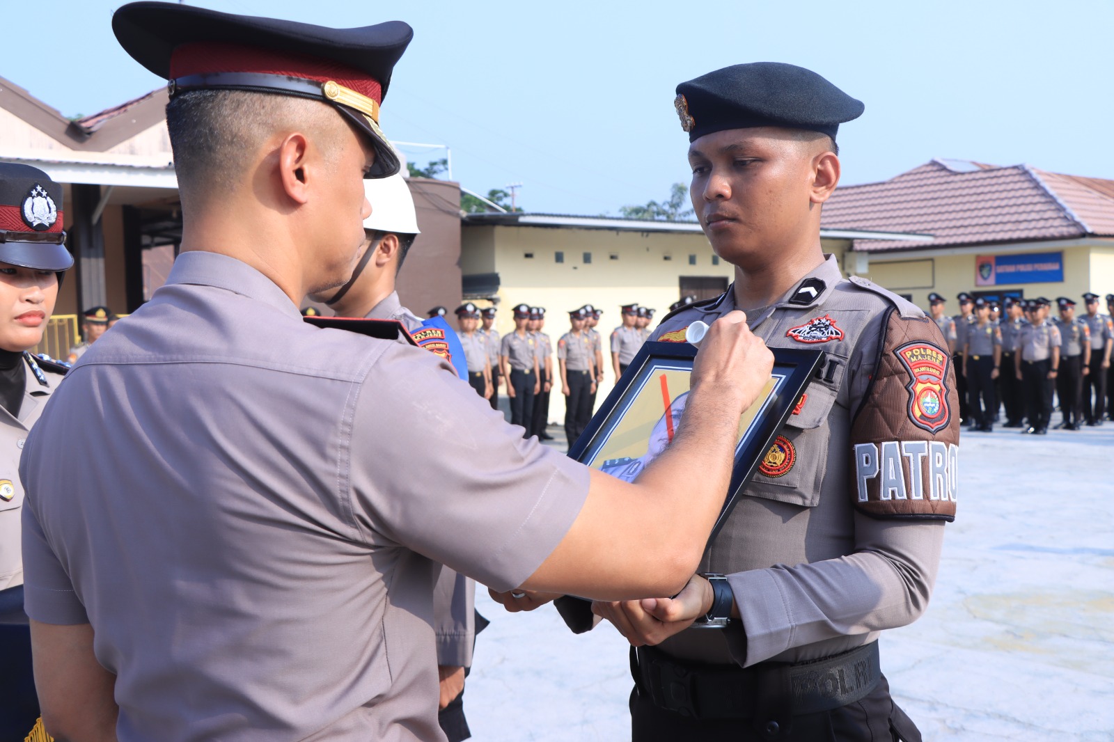Kapolres Majene Pimpin Upacara PTDH, Jadikan Pelajaran dan Bahan Introspeksi Seluruh Personel