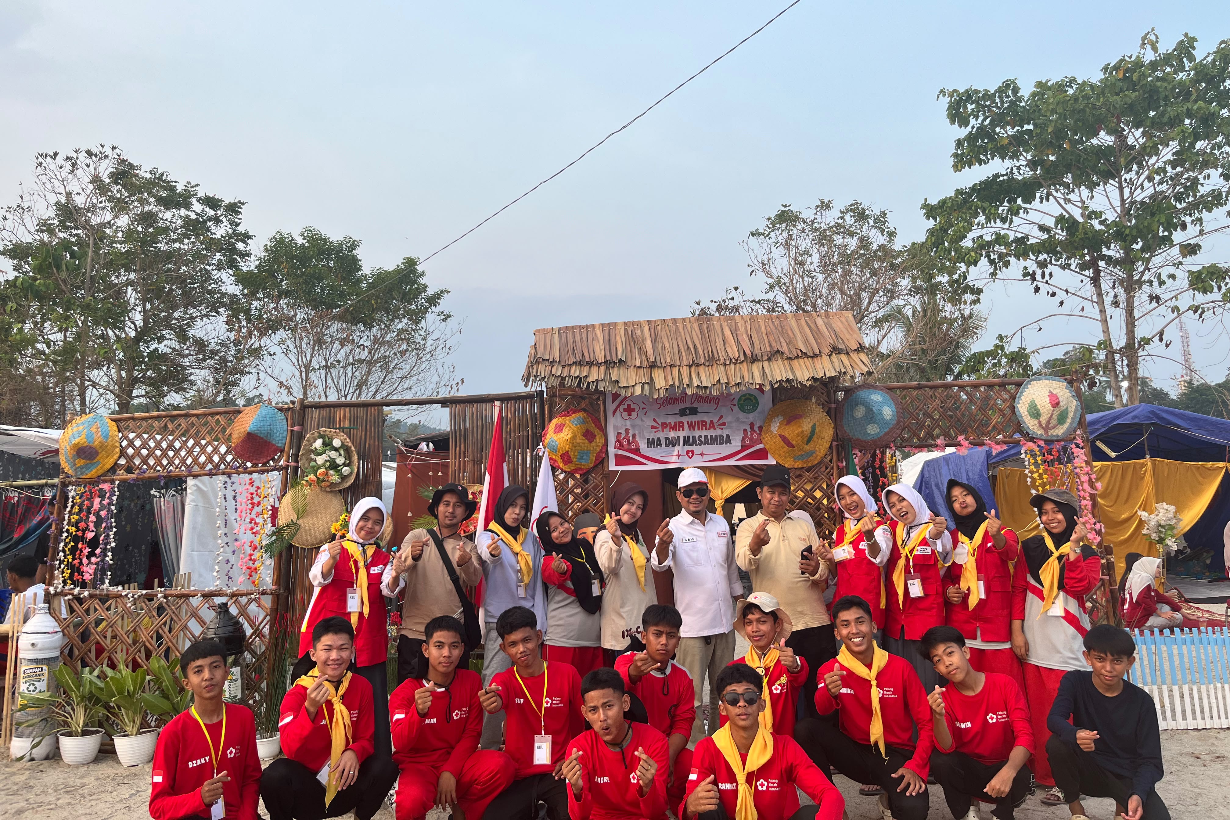 Serunya Siswa MA DDI Masamba Penuh Semangat Ikuti Kemah Bakti dan Lomba PMI Luwu Utara Tahun 2026