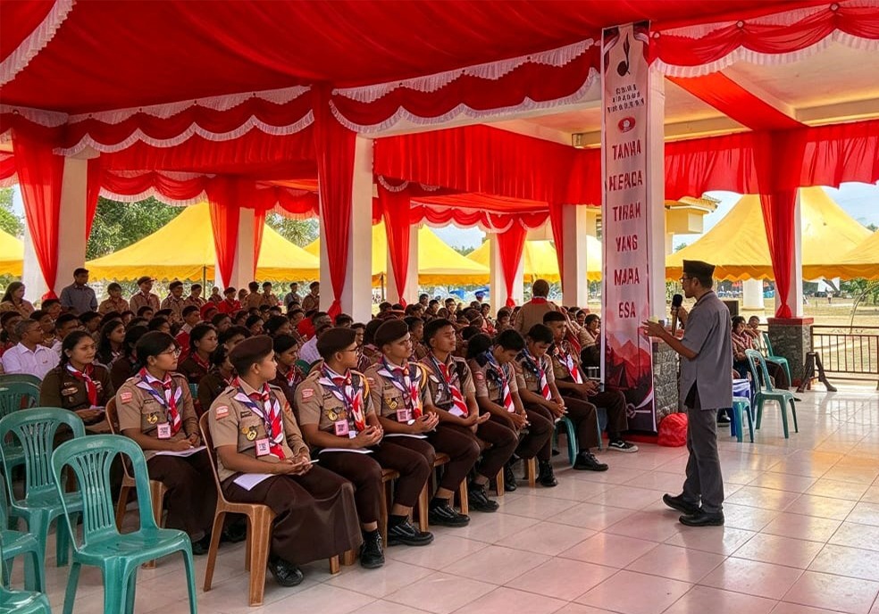 Jadi Narasumber di Ajang JOTA-JOTI, Lukman Hamarong Ajak Anggota Pramuka Hargai Perbedaan dalam Berkomunikasi