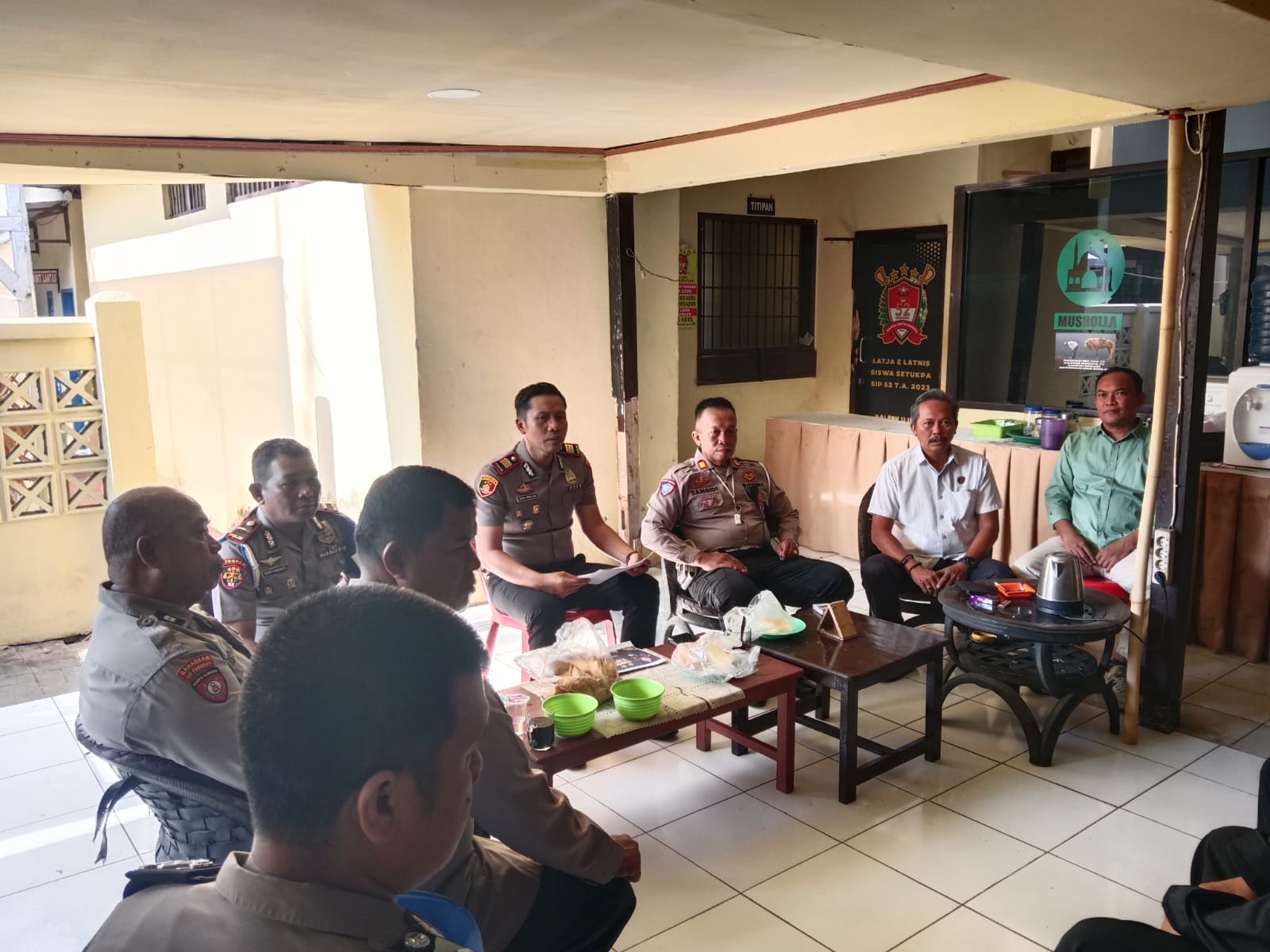 Evaluasi Program Polisi Bersama Masyarakat, Kapolsek Ujung Paparkan Rencana Aksi
