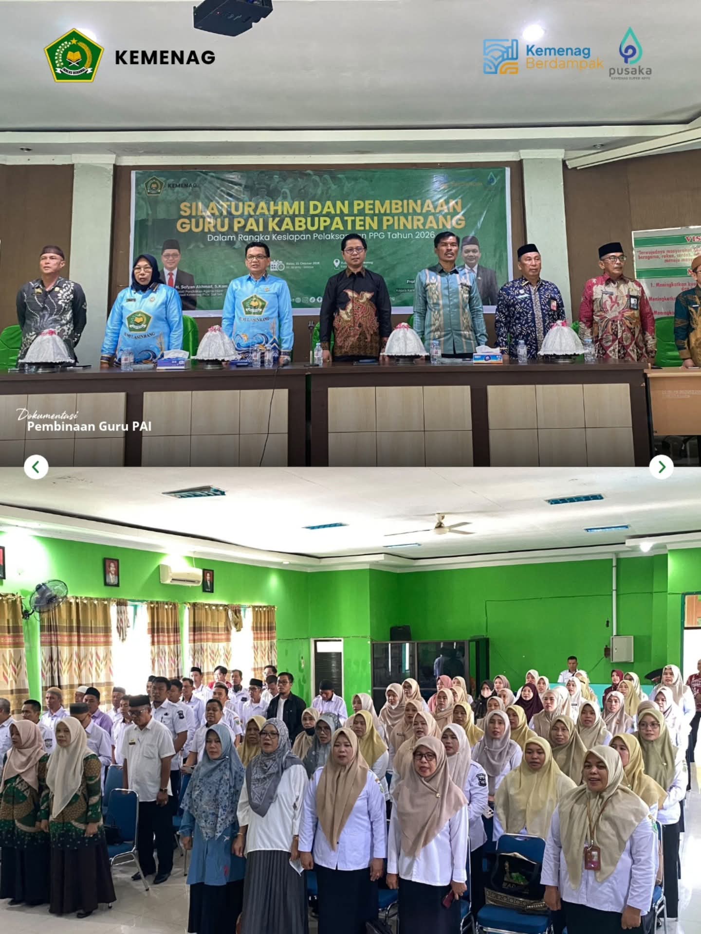 512 Guru PAI Pinrang Bersertifikat, 11 Dipersiapkan Ikuti PPG 2026