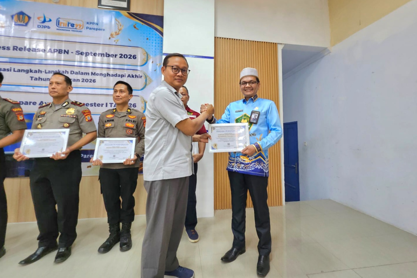 KPPN Parepare Awards, Kemenag Pinrang Catat Nilai IKPA Sempurna