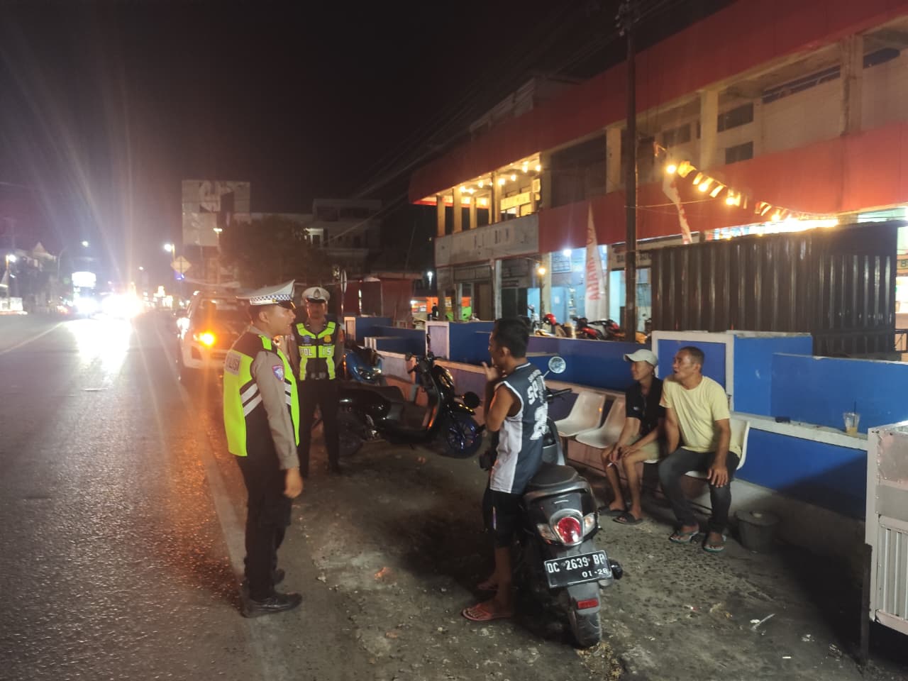 Patroli Blue Light Digencarkan, Satlantas Majene Sasar Pelanggaran dan Knalpot Bising