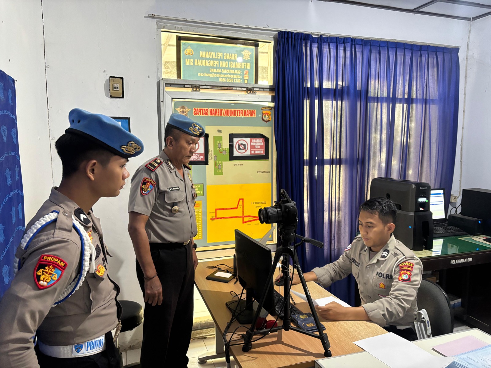 Propam Polres Majene Rutin Awasi Pelayanan Publik, Pastikan Personel Bekerja Sesuai SOP