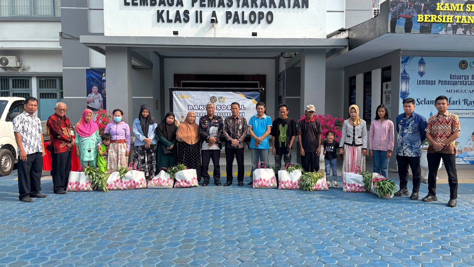 Lapas Palopo Salurkan Bantuan untuk Keluarga WBP