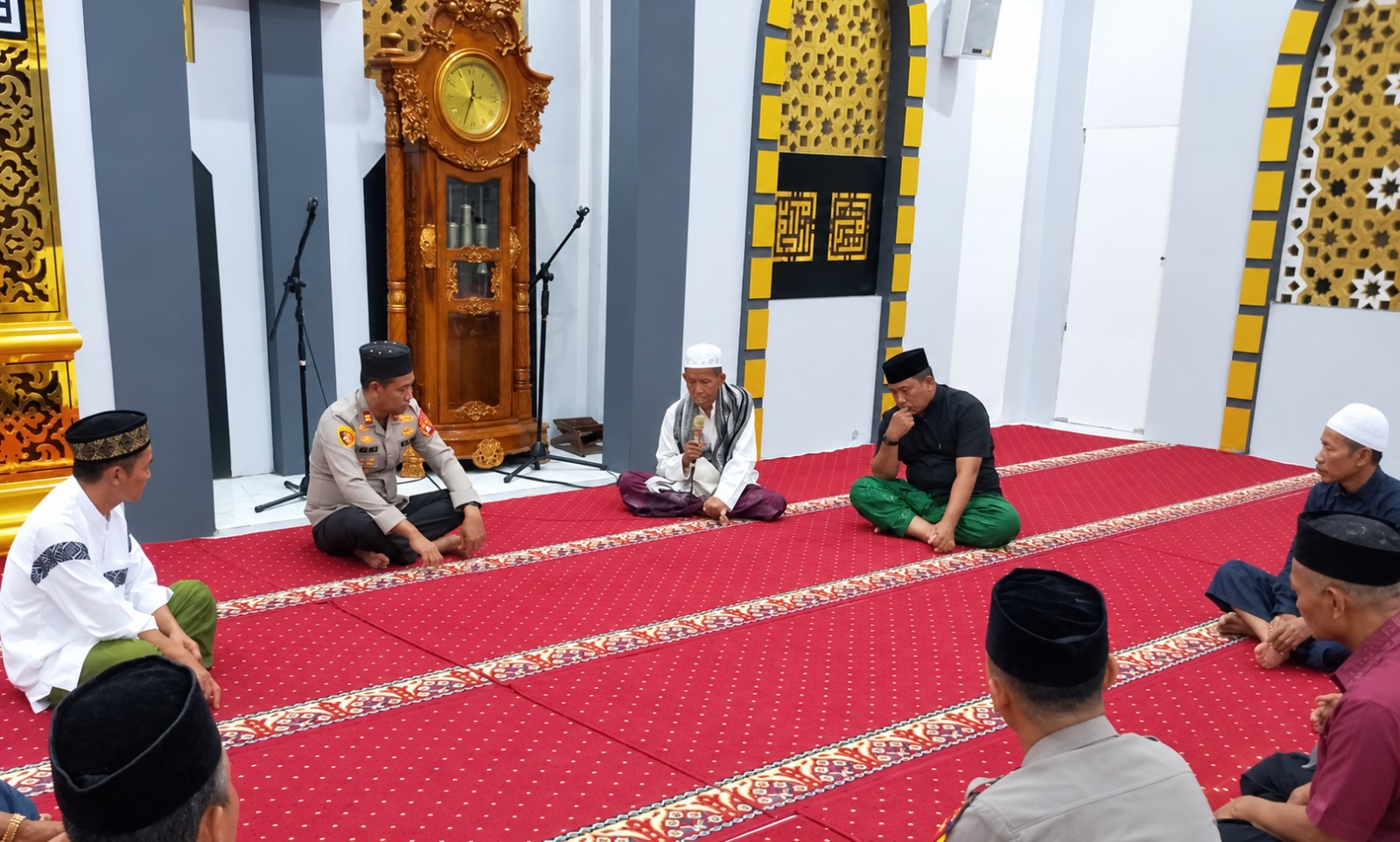 Subuh Keliling Jadi Ruang Warga Sampaikan Keluhan, Polsek Banggae Respons Gangguan Remaja di Pesisir Pangali Ali