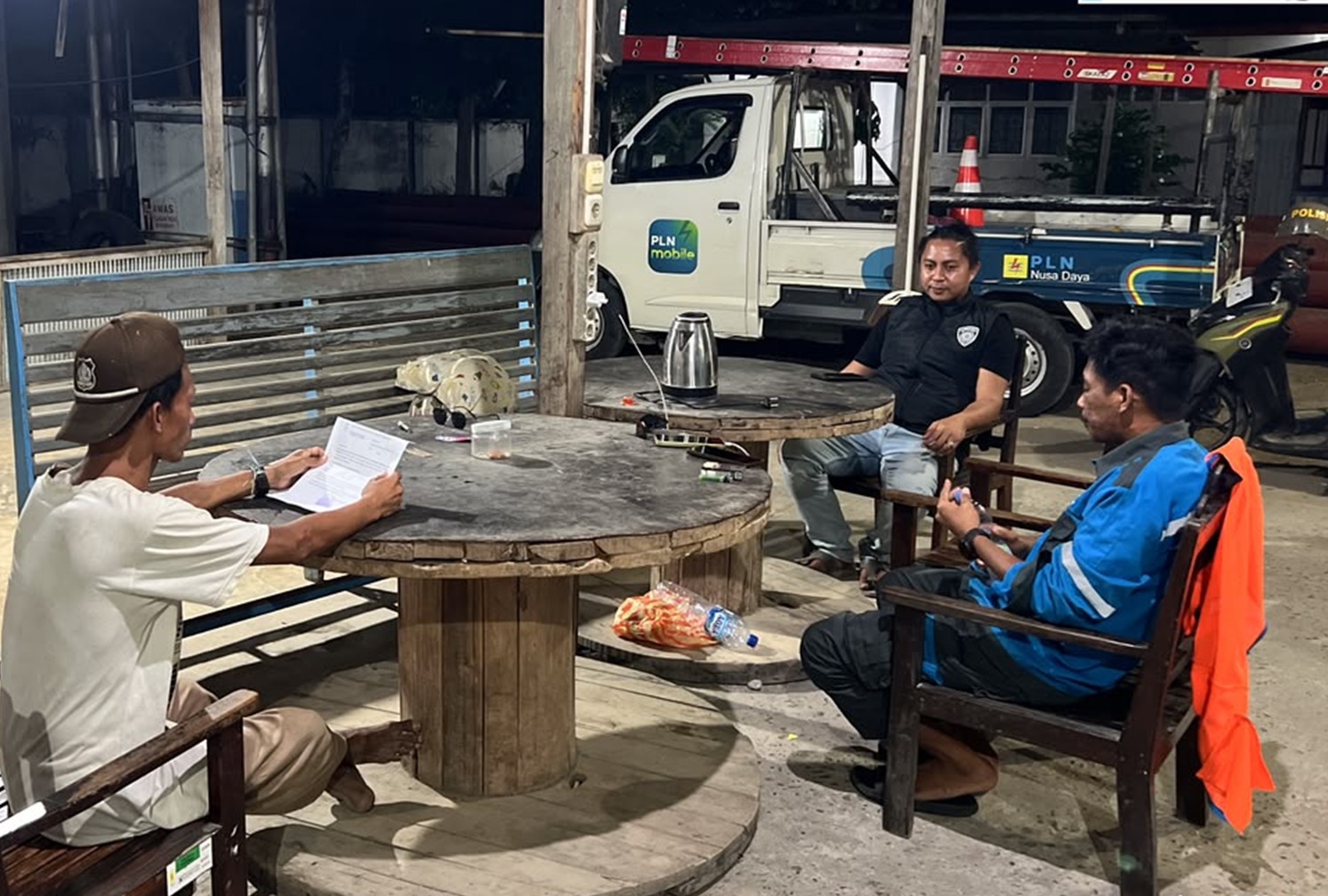 Patroli Malam, Unit Reskrim Polsek Malunda Sasar Aktivitas Warga Cegah Gangguan Kamtibmas