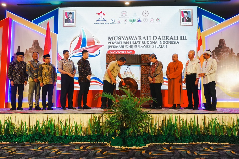 Musda Permabudhi Sulsel Dorong Kerukunan dan Kepedulian Lingkungan