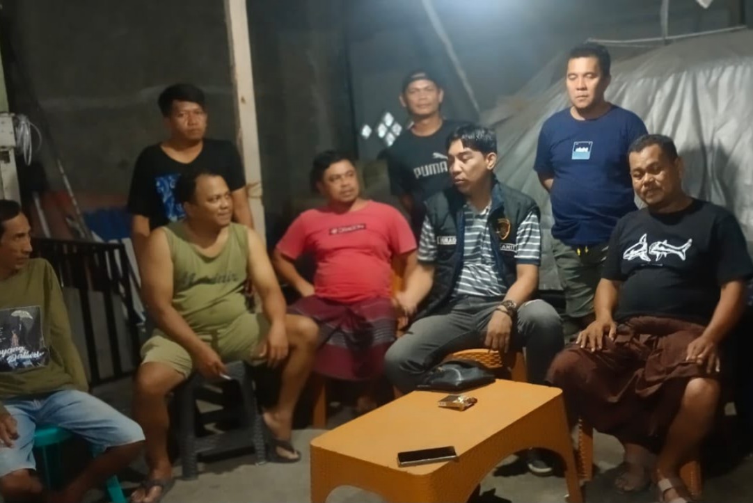 Patroli Malam di Bonde dan Bababulo, Unit Reskrim Polsek Pamboang Ajak Warga Waspadai Pencurian