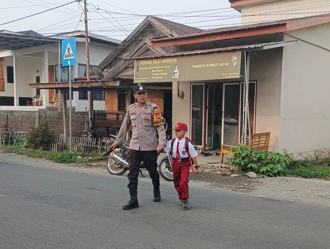 Polsek Malunda Gelar Commander Wish Pagi, Wujud Nyata Polisi Bersama Masyarakat
