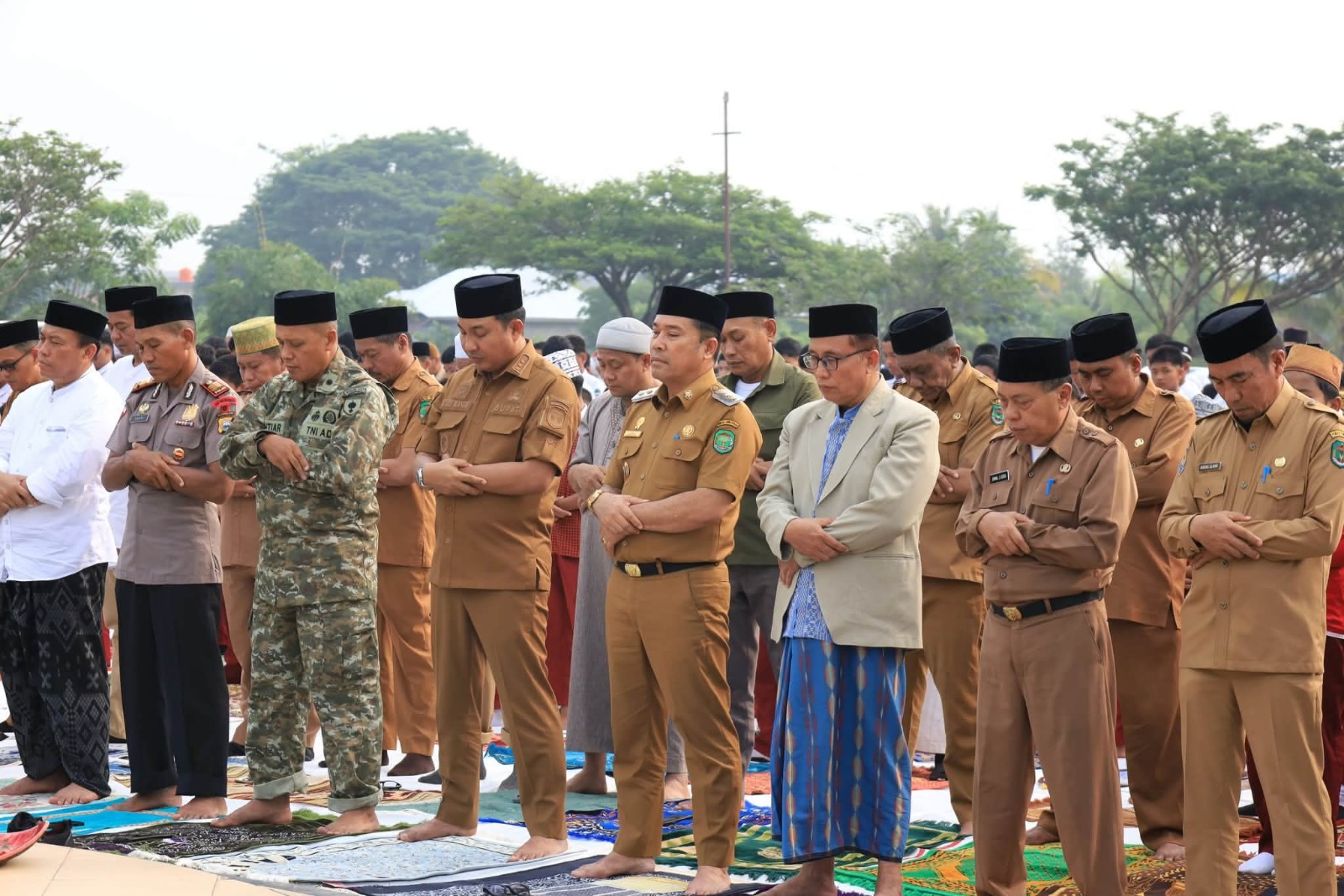 Kemarau Panjang Melanda, Pemda Luwu Utara Gelar Salat Istisqa di Lapangan Tamsis Masamba