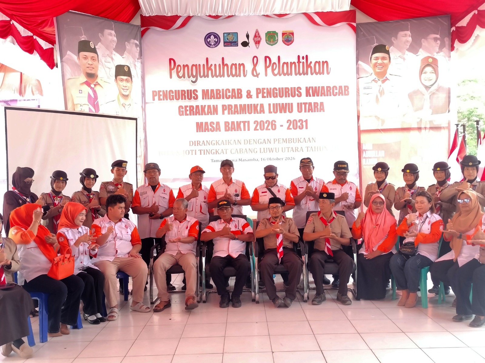 Sukses JOTA-JOTI 2026 Tak Lepas dari Kolaborasi Tanpa Batas Kwarcab Luwu Utara dan ORARI