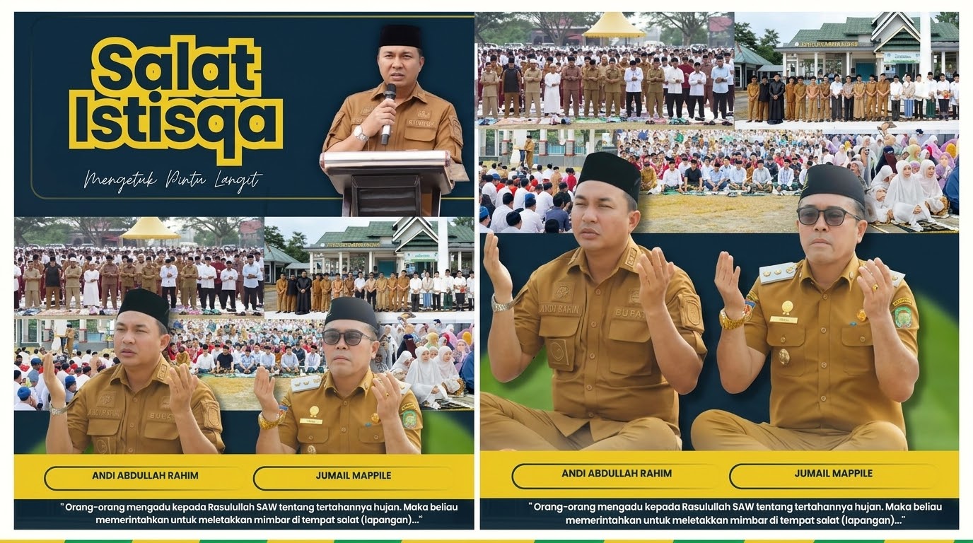 Kepemimpinan yang Membersamai: Ikhtiar Doa Bupati dan Wabup di Tengah Kekeringan yang Melanda Luwu Utara
