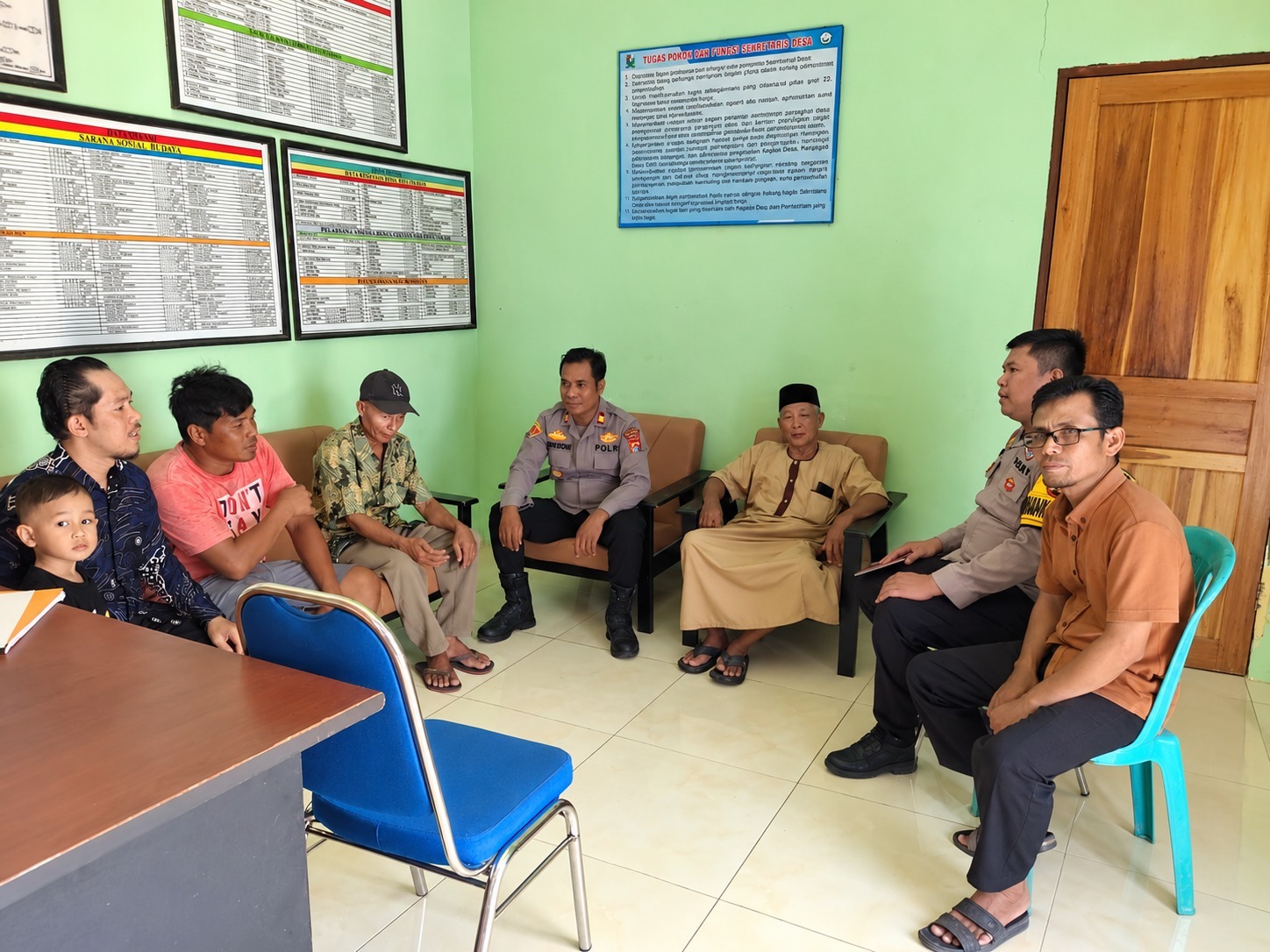 Kapolsek Sendana Dengarkan Aspirasi Warga, Program Peduli Pengangguran Jadi Upaya Dorong Kesejahteraan Warga