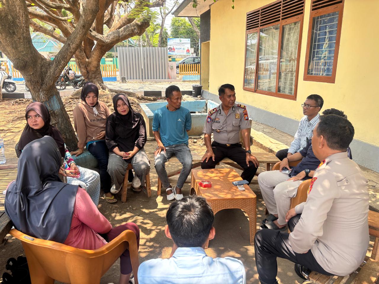 Polisi Peduli Pengangguran, Binmas Majene Rangkul Generasi Muda